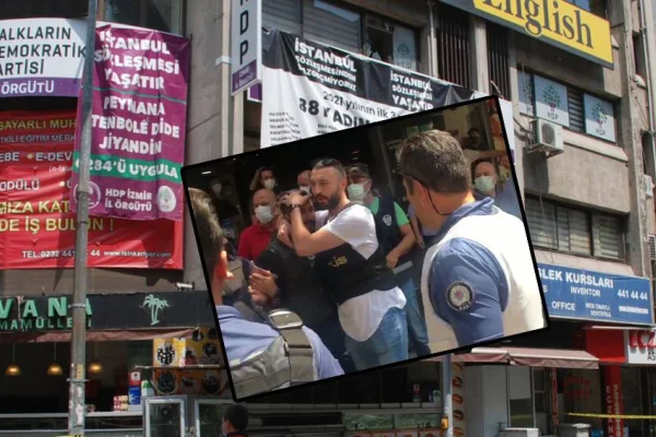 HDP il binasına saldırı, bir partili katledildi