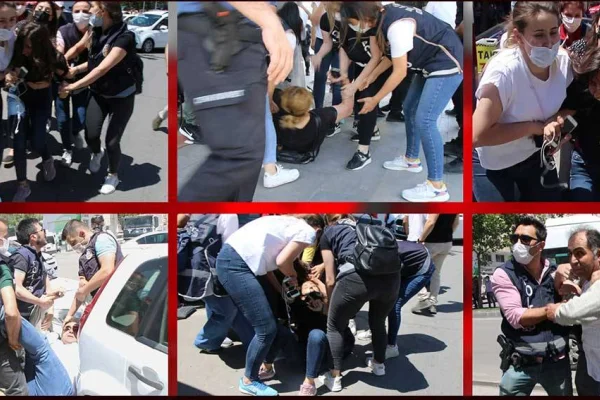 Tetikçinin meslektaşları saldırdı
