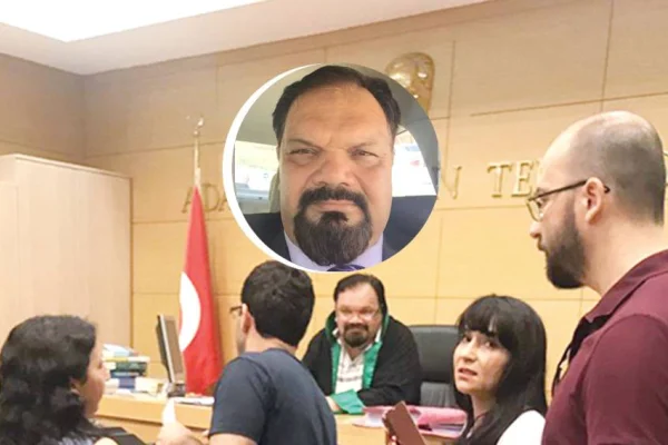Etek ölçen hakime ceza
