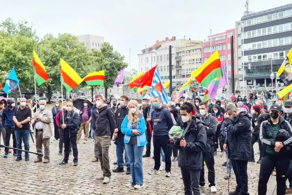Halim Dener, vurulduğu yerde anıldı