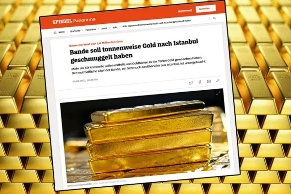 Almanya’dan İstanbul'a 7.5 ton altın kaçırdılar