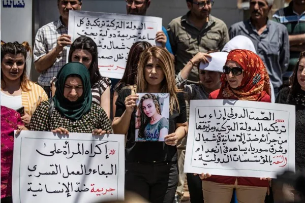 Efrîn’de bin 200 kadın kaçırıldı