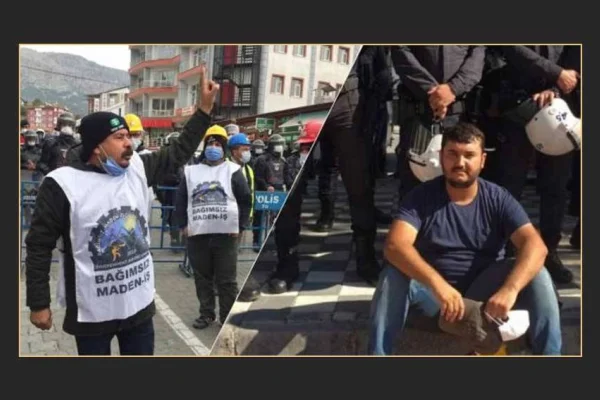 Mücadele yolundaki madenciler yasta