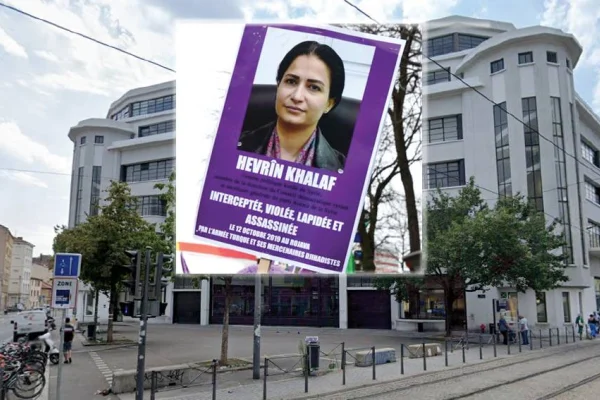 Hevrîn Xelef’in adı Lyon’da yaşayacak