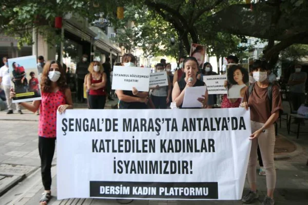 Kadın kırımına  sessiz kalmayacağız