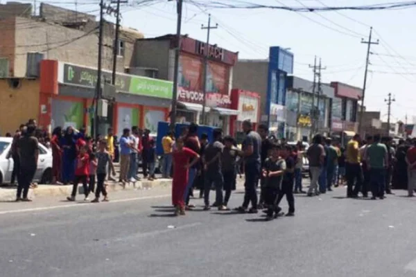 Hewlêr’de KDP protestosu