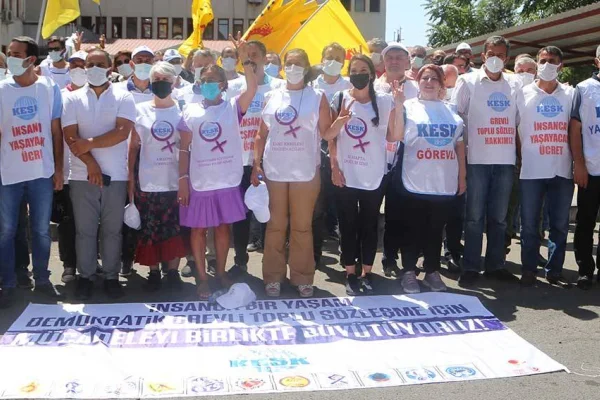 KESK Ankara’ya yürüyor