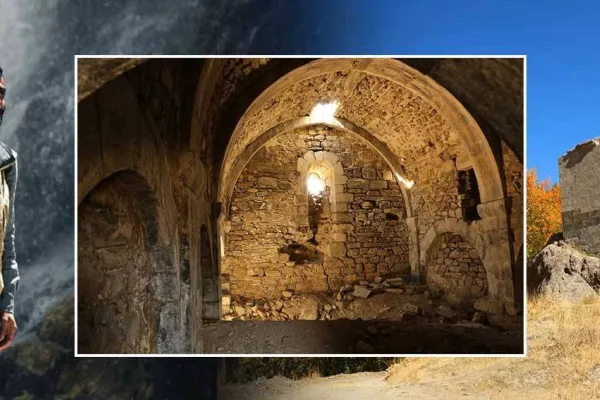 Manastır üzerine Zap karakolu