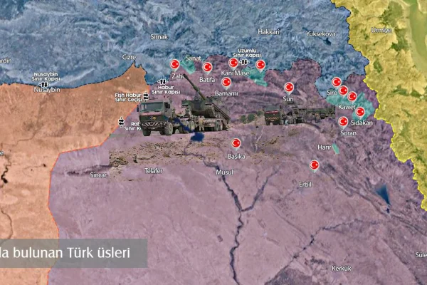 Güney Kürdistan’ı işgal saldırıları
