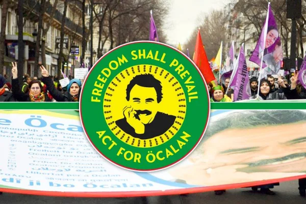 Öcalan’'a özgürlük için AK önüne