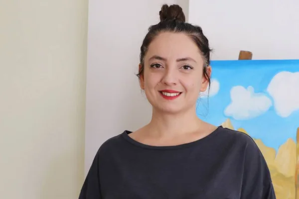 Çocuklarıyla kursta
