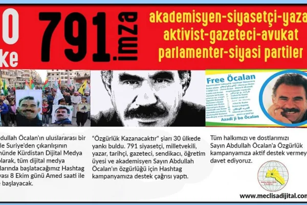 ‘Özgürlük kazanacaktır’ kampanyasından çağrı