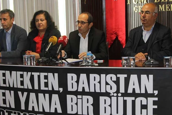 Savaşa değil barışa bütçe