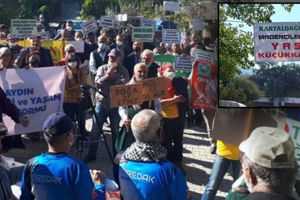 Köylüler toplantıya izin vermedi