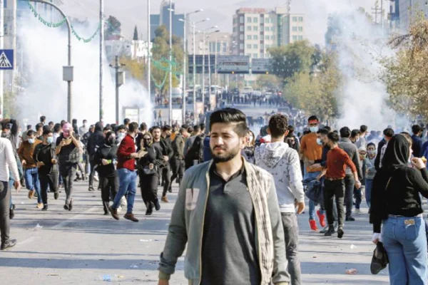 Başûr'da üniversiteli protestosu