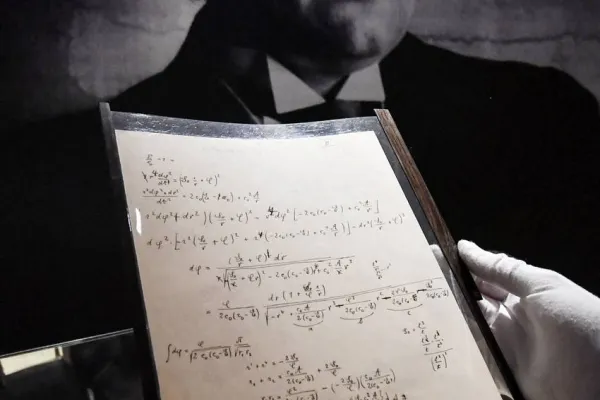 Einstein'ın notlarına rekor fiyat