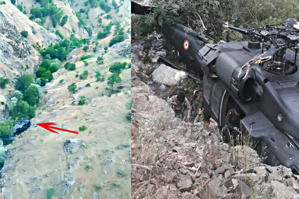 Helikopter nasıl düştü?