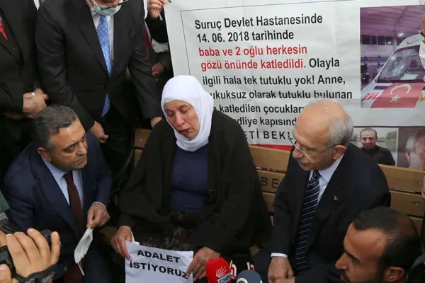 Kılıçdaroğlu’dan Şenyaşar’a ziyaret