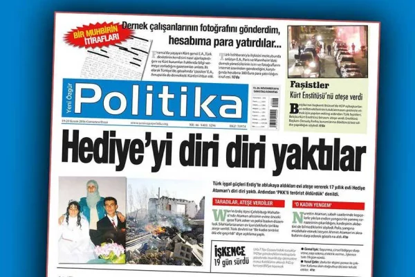 Evi yakıldı, eşi katledildi, müebbet hapis verildi