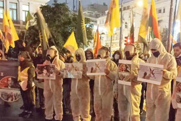 Saldırılar Atina'da protesto edildi