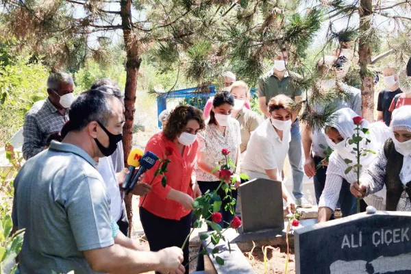 Ali Çiçek mezarı başında anıldı