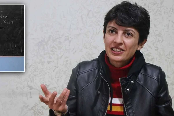 Kürtçe standa izin yok