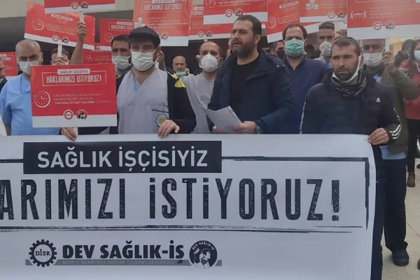 Sağlık işçileri için ek zam talebi