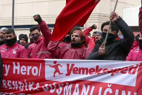 Yemeksepeti işçileri kararlı