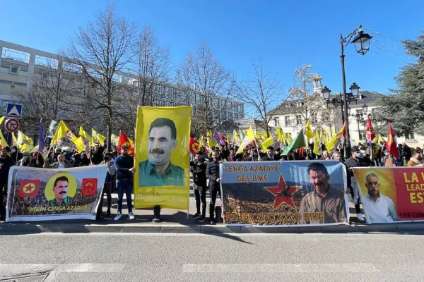 Drancy’de Kürtler saldırıyı protesto etti