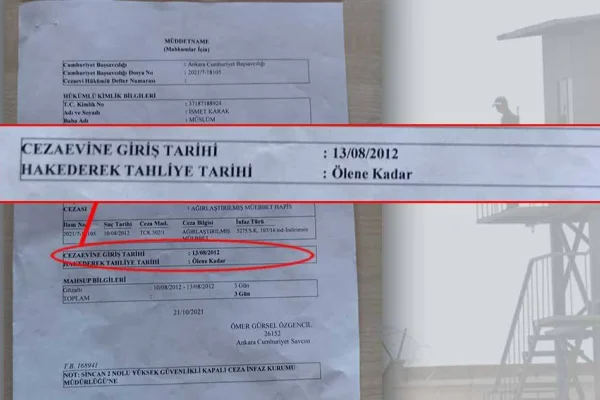 ‘Ölene kadar’ yazıldı