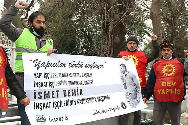 Sendikacı İsmet Demir anıldı