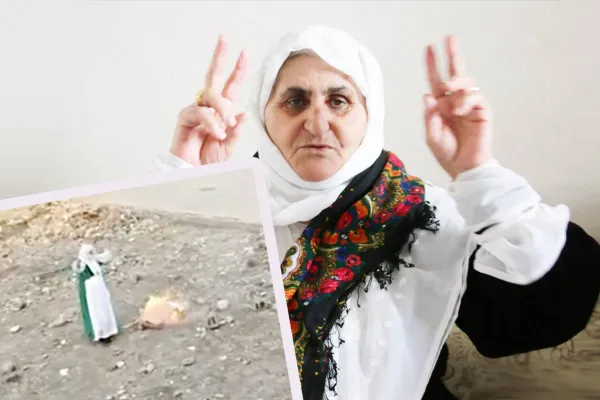 4 kibrit çöpüyle Newroz ateşi