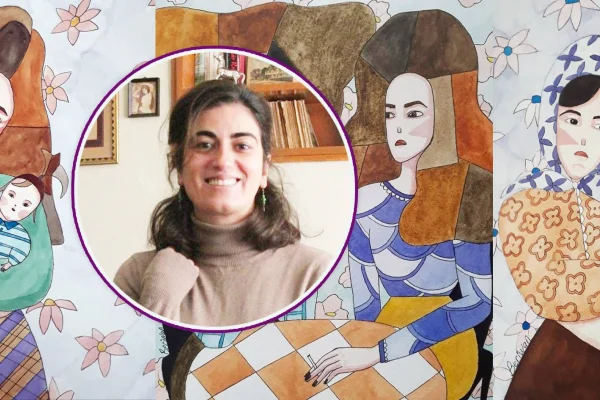 Severek çiziyorum kadınları