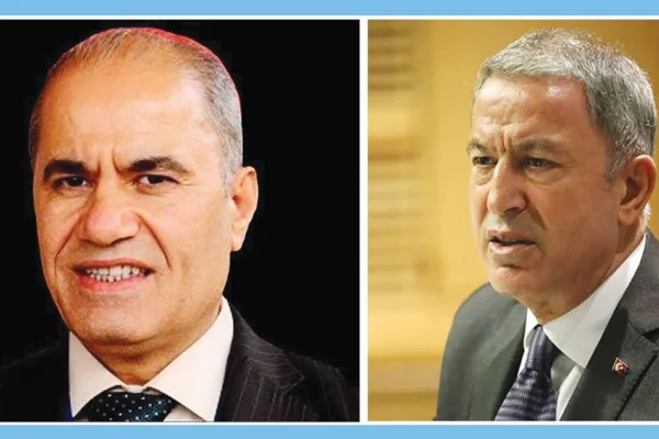 Hulusi Akar, KDP'lilerle toplandı
