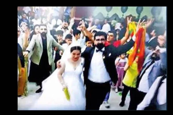 Düğüne PKK eylemi suçlaması