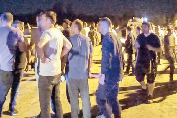 Düğün ve maça gazlı saldırı