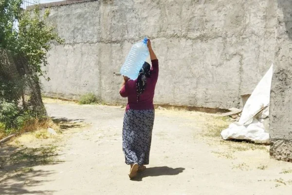 Krêdiyê köyü yıllardır susuz