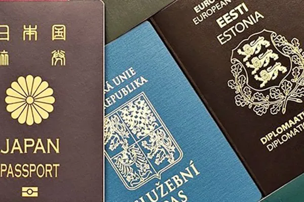 En prestijli Japonya pasaportu 