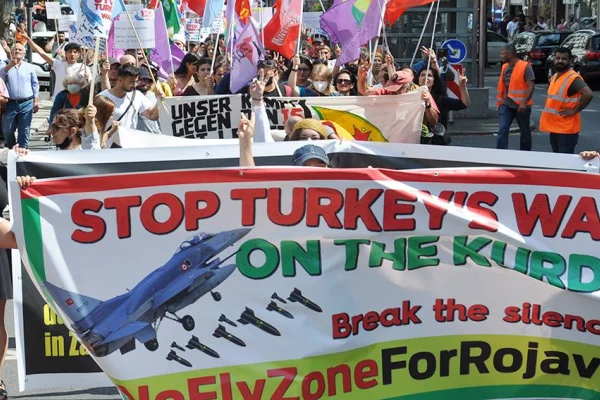 Rojava hava sahası kapatılsın!