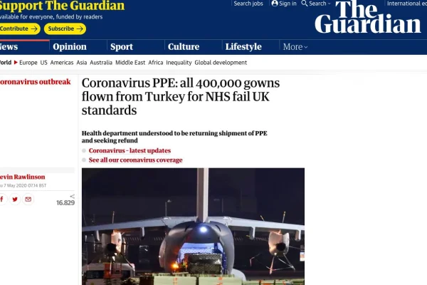 Türkiye bozuk önlükleriyle gündem