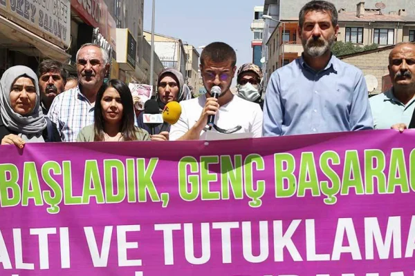 Siyasi soykırım protesto edildi