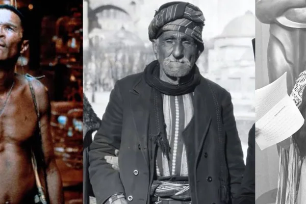 Bir Kızılderili bir Siyahi bir Kürt