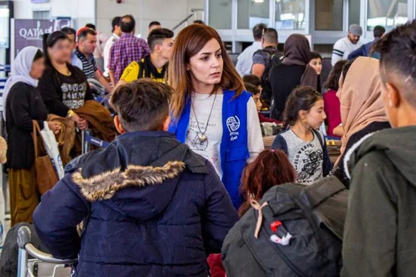 Kamplardaki Êzîdîler göç yollarında
