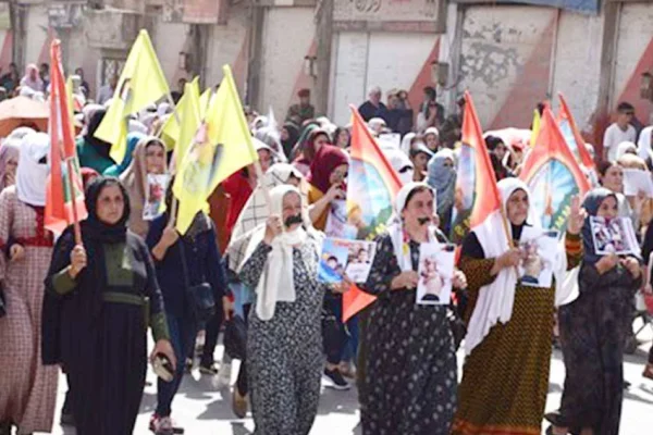 Tirbespiyê halkı yürüdü