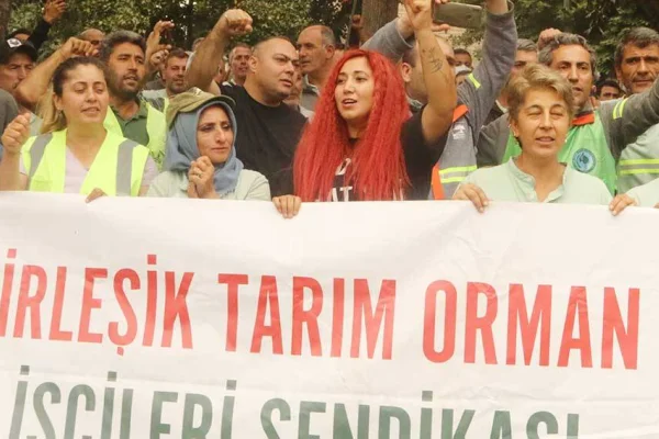İBB işçilerinin eylemi sürüyor