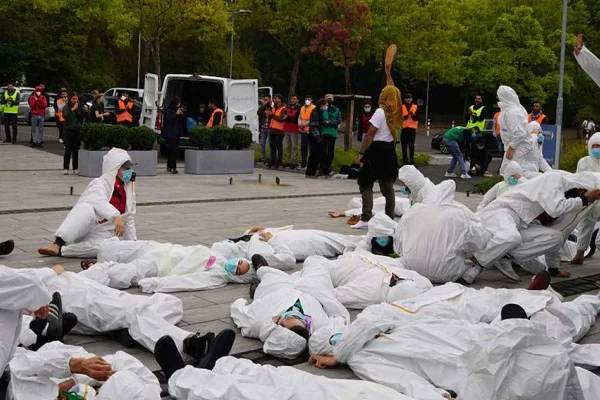 Bayern AG’ye kimyasal protestosu 