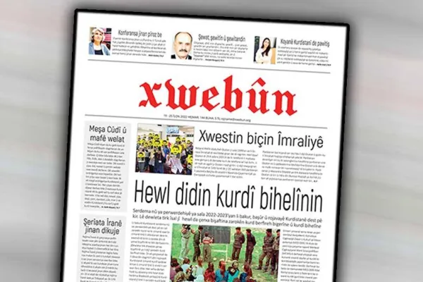Xwebûn gazetesine el konuldu
