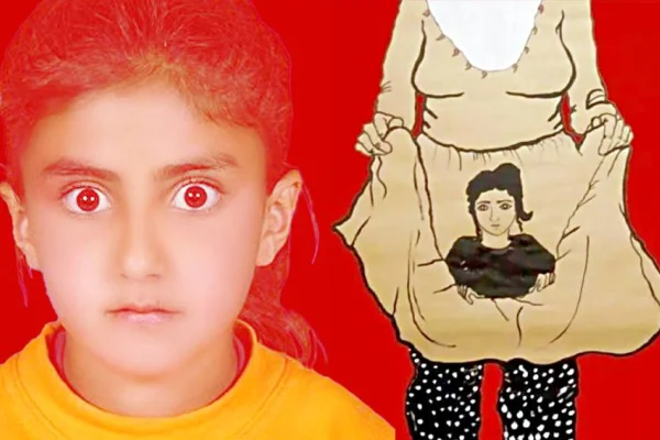Annesinin eteğinde bir Kürt Ceylan'ı 