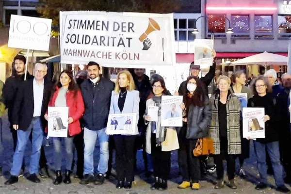Köln’de 100. Adalet Nöbeti