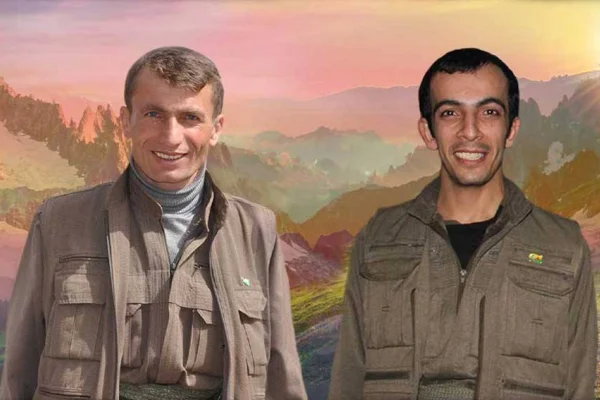 PKK bayrağına sarıldı